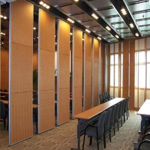 China Interior Position Aluminum Decorative Acoustic Partition Wall For Conference Room factory