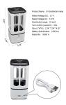 ABS UV Disinfection Products , Uv Light Sterilizer Motion Sensor Safety