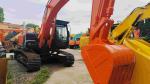 Good condition 19400KG Orange Second-hand Hitachi Excavator Zx200 with ISUZU AA