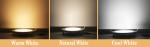 15W - DIMMABLE - Ultra Thin LED Panel Light - Warm White - Round