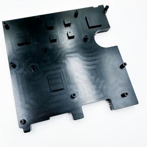 Automobile CNC Machining Parts Aluminum Black Anodized Heatsink Radiator