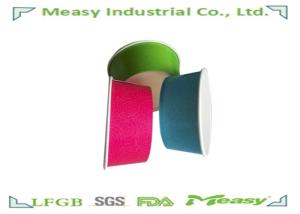 China Disposable Ice Cream Paper Cups Food Grade Coated Paper 340ml - 450ml factory
