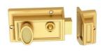 Brass Cylinder Rim Door Lock Anti Theft South America 540 Night Latch