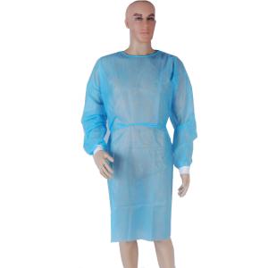 China Isolation Gown Sterilized Disposable Medical Isolation Gown Big Supplier Wuhan Barrier Gown Standard factory