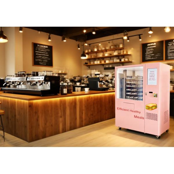 Nutrition-Focused Food Vending Machine For Gym Support With API Integration