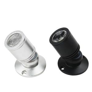 China Compact COB 3W IP65 80CRI Black LED Spotlights For Indoor And Outdoor Decoration factory