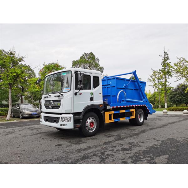 4x2 6 Wheels Swing Arm Garbage Truck 6 CBM 8 CBM 10 CBM DONGFENG Waste Management