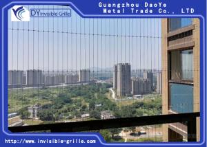 China Durable Openable Invisible Grille Specialized Frame Structure For Children Safety factory