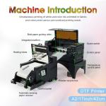 17inch DTF Impresora Printer with Shaker Dryer Professional Tshirt Printing