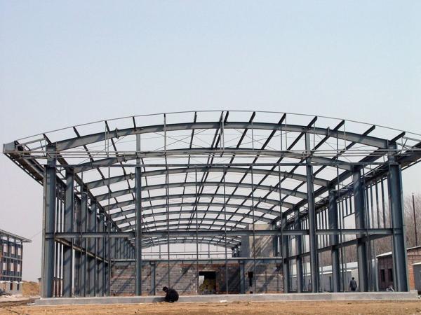 Prefabricated Anti Wind Steel Frame Warehouse Astm Standard