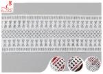 OEM Ivory Guipure Embroidered Ribbon Trim For Dresses Lace Decoration SGS