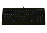 Scissor Switch Washable Medical Keyboard Illumination / EMC Cable 98 Keys