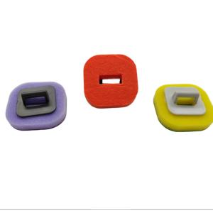 China Quick-Swap Disposable Toilet Brush Heads with Antibacterial Coating on sale