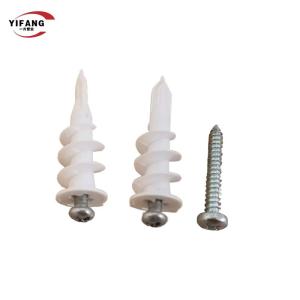 China Diy Plastic Wall Anchors Hollow Small Sheetrock Kits factory