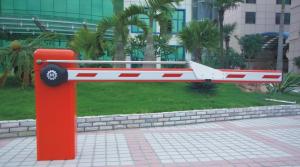 China Driveway Barrier Automatic Boom Gates , Boom Barrier Gate 433MHz factory