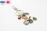 Turbine Turbo Automotive Key Chain , Engraved Zinc Alloy Keychain