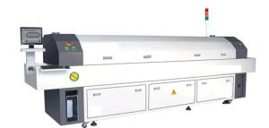 China 8 zones reflow oven factory