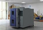 Air To Air Thermal Shock Chamber For Testing Ceramics 48 L Hot Cold Temp