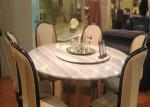 Marmara Marble Stone Countertops Straight Veins Pattern White Grey Color