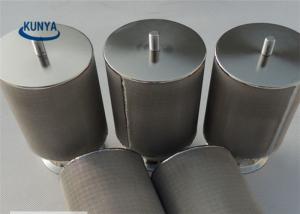 China 316l Stainless Steel Porous Sintered Metal Filter Elements factory
