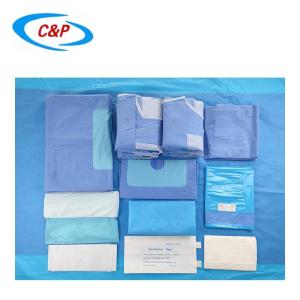 China Knee Arthroscopy Disposable Surgical Pack Drapes For Operation Room factory