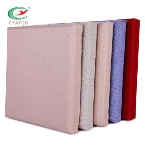 China Nontoxic Durable Soundproof Fabric Wall Panels Multiscene Reduce Noise factory
