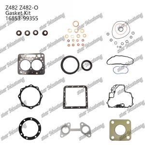 China Z482-O Full Gasket Set 16853-99355 For Kubota factory