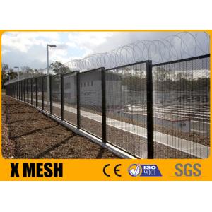 As2423-2002 Standard 358 Anti Climb Security Fence Anti Theft Galvanized 0.9m