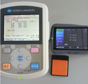China Paint Color UV 3nh Spectrophotometer Color Analysis Konica Cm2600d 3NH YS3060 4mm 8mm factory