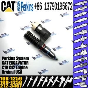 China High Quality Diesel Common rail Diesel Fuel Injector 212-3467 10R-1259 For CAT C10/C12 Engine factory