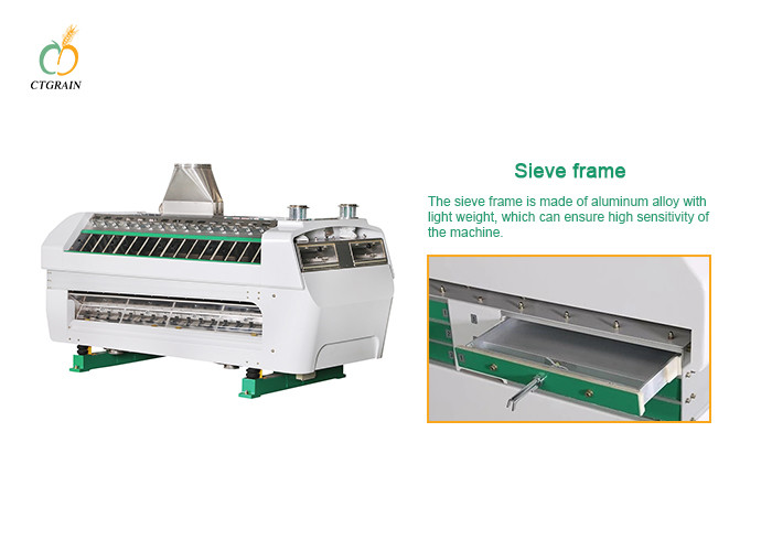 Purifier In Semolina Mills 800kg/h Grain Milling Equipment