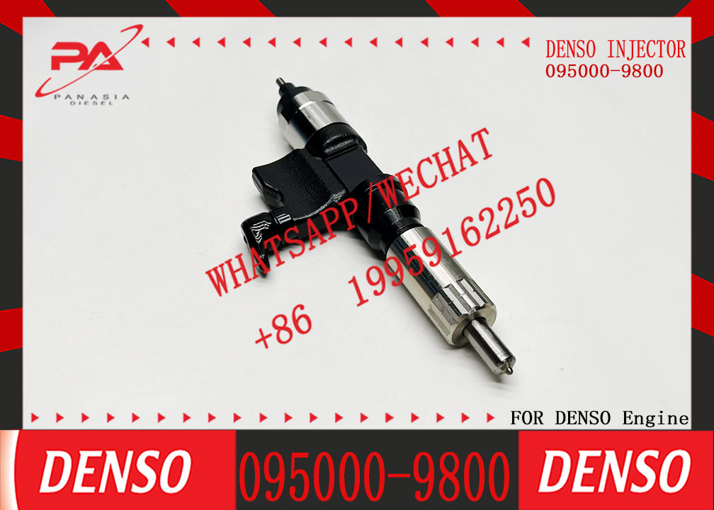 Diesel Fuel Injector 095000-9800 095000-5500 095000-6360 095000-6363 095000-6366 8-98219181-0 095000-6372
