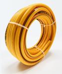 8.5mm Yellow Braided Flexible PVC Spray Hose Pipe Plastic High Pressure