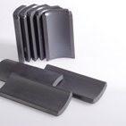 China General Window Motor Ferrite Magnets Black Segment ISO TS1694 factory