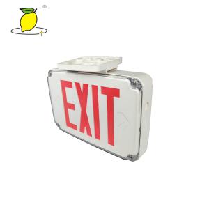 China IP65 Rechargeable Emergency Sign Exit LED Light AC120 - 270V 5W Energy Saving factory
