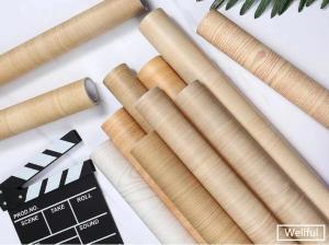 China Customizable Printing Film For Vinyl Flooring 4 Or 5 Colors Lamination Temp 130 Degree factory
