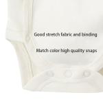 Custom Embroidery Baby Long Sleeve Rompers organic cotton knitted newborn baby
