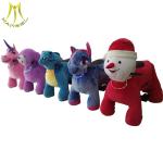 Hansel ride on panda toy electric plush animal 4 wheel zippy scooter for kids