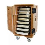 Plastic Rotomold LLDPE Gn Insulated Food Pan Carrier For Catering Thermo