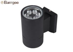 China Single Head LED Outdoor Wall Lights 6W Multi Colors Low Brightness Decay factory