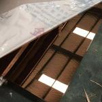 8K Rose Gold Color Stainless Steel Sheet Anti Oxidation Mirror Surface