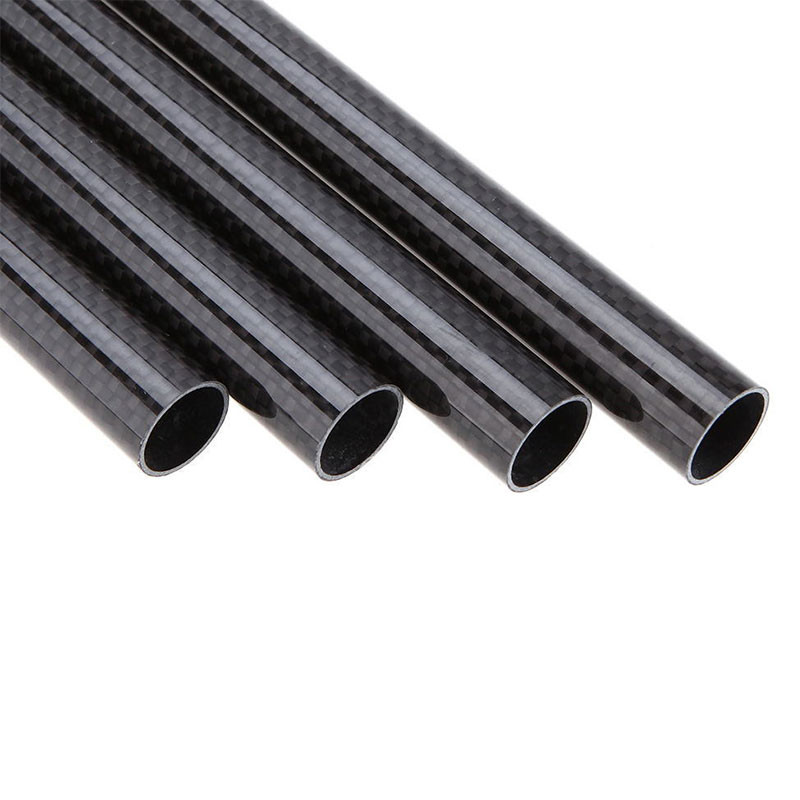 3K Carbon Fiber Telescope Tube With Twill Plain Woven Fabric