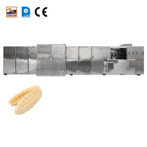 China Effortless Monaka Wafer Biscuit Production Line Digital Display Temperature Control factory