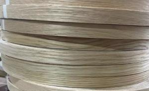 China Surface Sanding White Oak Veneer Edge Banding Length 200m factory