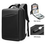 Factory hot sell custom black backpack men light Laptop Bags high quality school