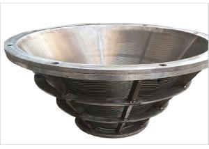 China CE Stainless Steel Wedge Wire Screen , Sieve Bend Screen 450 Mesh factory