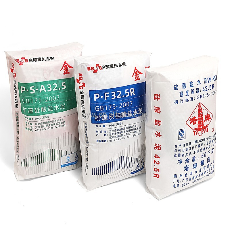 20kg 25kg Woven PP Valve Bags for packing tile adhesive