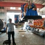 Aluminum Wire Tubular Stranding Machine , Max Line Speed 63.63m / Min