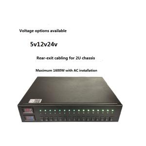 12V 24V Automated Test Fixture Centralized Ups Power Supply Rack