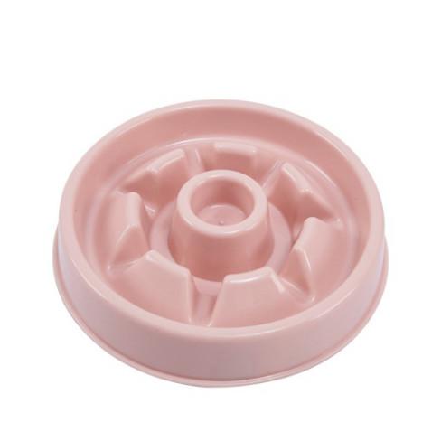 Pet Food Bowl Slow Feed Slow Down Eating Dog Pet Feeder Dog Food Bowl Plastic